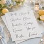 Custom Name Vinyl Sticker For Wedding Gift Boxes, thumbnail 4 of 12