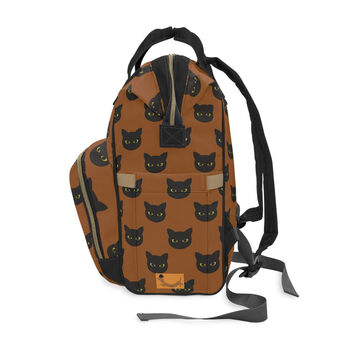Pumpkin Spice Nappy/Diaper Backpack Bag, 2 of 4