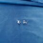 Blue Topaz Birthstone Stud Earrings, thumbnail 3 of 7