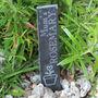 Engraved Personalised Slate Herb Plant Markers, thumbnail 1 of 4