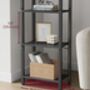 Four Tier Bookshelf Industrial Shelving Unit Bookcase, thumbnail 3 of 7