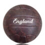 Faux Leather Vintage Style 'England' Football Ball, thumbnail 1 of 2