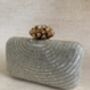 Silver Handcrafted Rectangular Clutch Bag, thumbnail 8 of 11