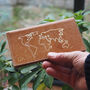 Personalised Leather Passport Case With World Map, thumbnail 2 of 10
