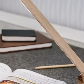 Octagon One Desk Lamp Maple, 3 of 4