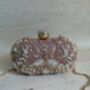 Peacock Oval Pink Clutch, thumbnail 8 of 12