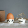 Personalised Egg Cup Sheep, thumbnail 1 of 5