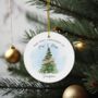 First Christmas As Mr And Mrs Personalised Decoration, thumbnail 5 of 7