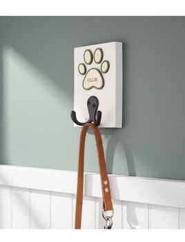 Personalised Dog Lead Hook With Coloured Surround, 5 of 8