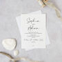 This Is Love Wedding Invitations 10 Pack, thumbnail 2 of 3