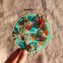 Make A Coral Inspired 3D Beaded Hoop Kit, Turquoise, thumbnail 7 of 7