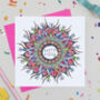 'Rainbow Bloom' Mixed Pack Of Ten Birthday Cards, thumbnail 9 of 11
