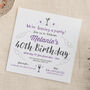 Personalised Birthday Party Cocktail Invitations, thumbnail 2 of 4
