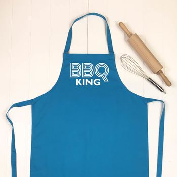 Bbq King Fathers Day Apron, 5 of 7