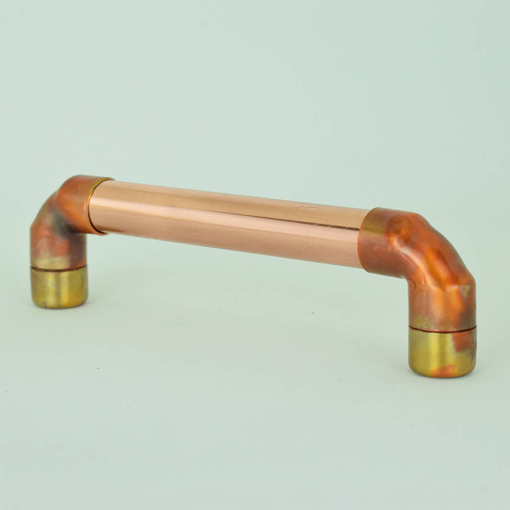 copper pull with marbled ends by proper copper design