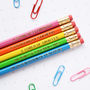 Colourful Animal Nouns Pencil Set, thumbnail 1 of 3