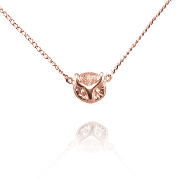 Personalised Tiny Owl Necklace, 6 of 9