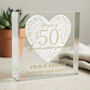 Personalised 50th Golden Anniversary Token, thumbnail 1 of 6
