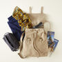 Fair Trade Unisex Canvas Backpack Vegan 100% Cotton, thumbnail 2 of 5
