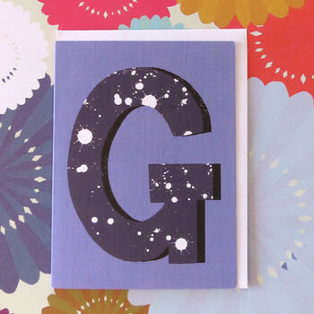 Mini G Alphabet Card, 4 of 5