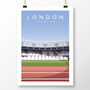 London Stadium Athletics Poster, thumbnail 2 of 7