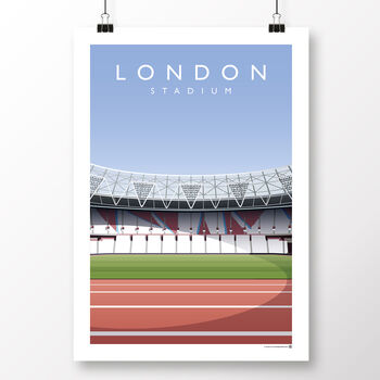 London Stadium Athletics Poster, 2 of 7