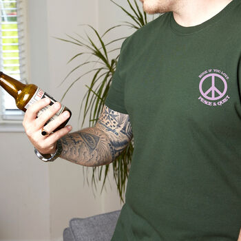 'Honk If You Love Peace And Quiet' Tshirt, 4 of 11