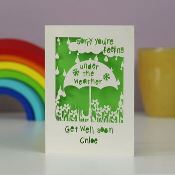 Personalised Get Well Soon Card, 8 of 9