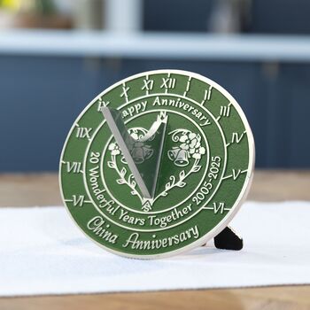 20th China Anniversary Sundial Gift Celebration Present, 4 of 5