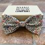 Liberty Bow Tie In Burnt Orange Ditsy Floral, thumbnail 1 of 3