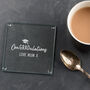 Personalised Engraved Coaster Graduation Gift For Student, thumbnail 3 of 8