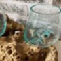 Triple Molten Glass Bowl On Teak Root, thumbnail 6 of 10