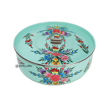 Hand Painted Spice Tin 'Masala Dabba', 12 of 12