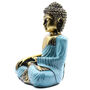 Teal And Gold Buddha Large, thumbnail 6 of 7