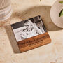 Personalised Wooden Photo Coaster With Love, thumbnail 1 of 5