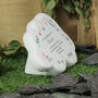 Personalised Floral Baby Memorial Cloud, thumbnail 3 of 3