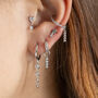 Shining Star Flat Back Cartilage Earring, thumbnail 3 of 5