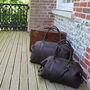 Personalised Supersize Leather Holdall, thumbnail 4 of 11
