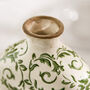 Irina Green Botanical Bottle Vase, thumbnail 5 of 7