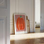 Pumpkin Hand Painted Art Print, thumbnail 1 of 5