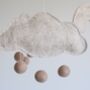 Natural Cloud And Rainbow Baby Mobile, thumbnail 7 of 8