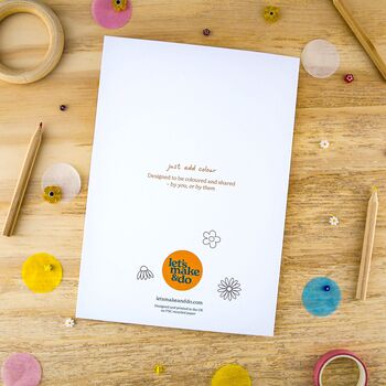 Sending You A Bunch Of Happy Colour In Card, 2 of 2