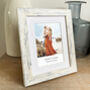 Personalised Photo Gift Print In A Blue Washed Frame, thumbnail 5 of 7