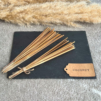 Tropical Coconut Incense Sticks Hand Rolled, 5 of 6