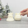 Christmas Pudding Decoration Christmas Candles, thumbnail 2 of 9