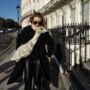 Festive Finch Print Scarf In Personalised Gift Box, thumbnail 2 of 4