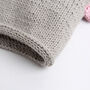 Dinosaur Baby Bonnet Easy Knitting Kit, thumbnail 5 of 12