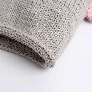 Dinosaur Baby Bonnet Easy Knitting Kit, 5 of 12