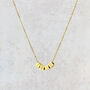 Special Date Cubed Bead Necklace, thumbnail 3 of 9