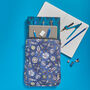 Space Inspired Snugbook Water Resistant Book Pouch, thumbnail 2 of 5